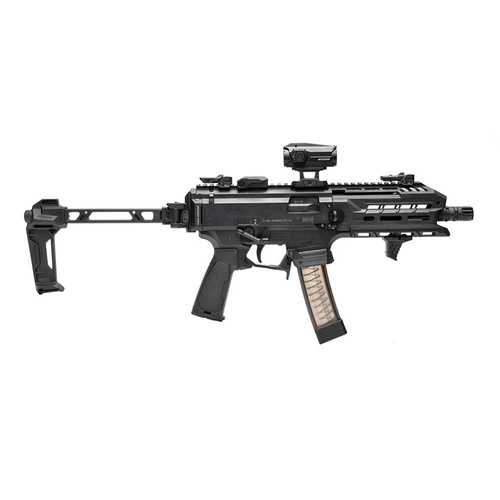 Strike Industries - Handschutz für CZ Scorpion EVO 3 - S1-3 - Polymer Extreme - Schwarz - SI-CEVO-POLY-HG-6-BK