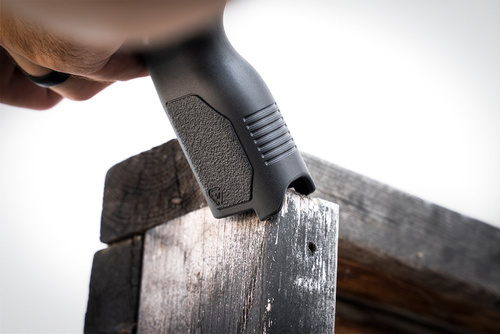 Strike Industries - M-LOK Angled Vertical Grip - Lang - FDE - SI-AR-CMAG-L