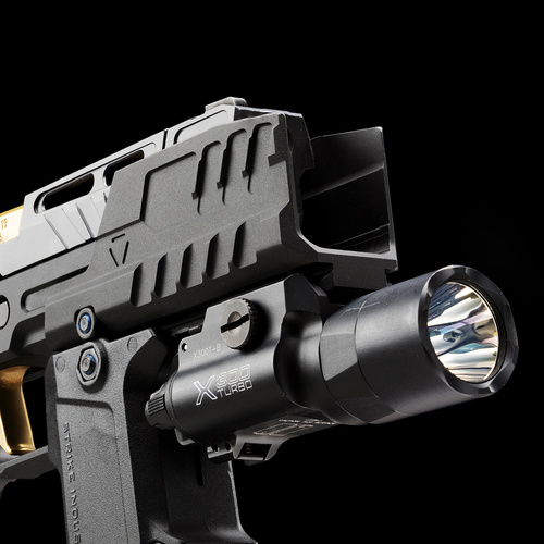 Strike Industries - Blast Shield Hyper for SMC Alfa/Bravo Pistols - Black - SI-SMC-BS-S