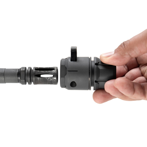 Strike Industries - Sprengschutzschild für A2 Birdcage - Schwarz - SI-BS-NATO-BK