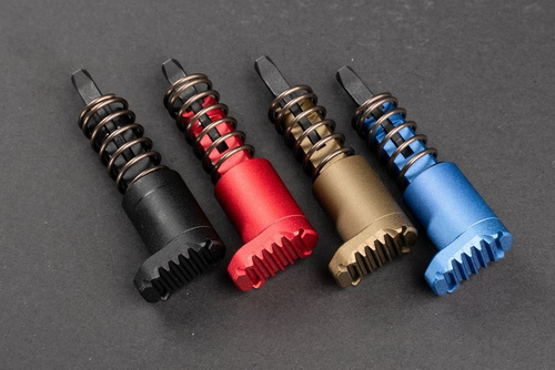 Strike Industries - Dosyłacz zamka AR Extended Forward Assist do AR-15/AR-10 - Czarny - SI-AR-E-FA-BK