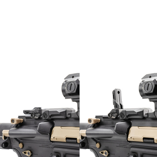 Strike Industries - Strike Polymer Backup Sights - Klappvisier - Picatinny - Schwarz - SI-SPBUS