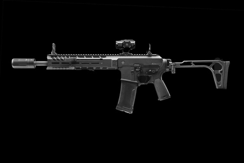 Strike Industries - Adapter für Hinterschaft oder Stabilisator AR Picatinny Stock Adapter - Schwarz - SI-AR-PSA-BK