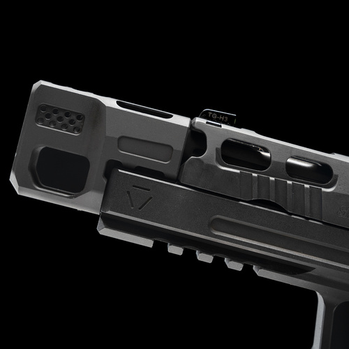 Strike Industries - Kompensator für SMC Alpha MKII 3.9" Größe L - Schwarz - SI-SMC-COMP-L