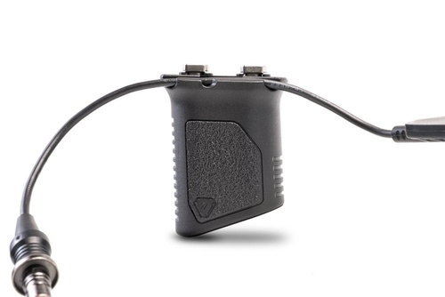 Strike Industries - M-LOK Angled Vertical Grip - Short - Black - SI-AR-CMAG-S