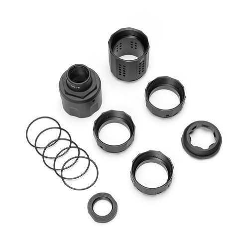 Strike Industries - Kompensator do pistoletu kal. 9 mm - Czarny - SI-PISTOL-LC-BK