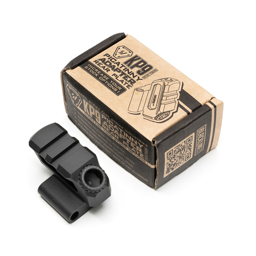 Strike Industries - Adapter montażu kolby Picatinny Strike do KP-9 - Czarny - SI-KP9-PADA-BK