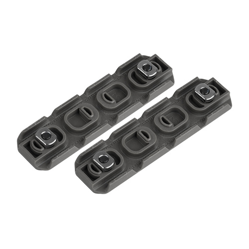 Strike Industries - Lange M-LOK Schienenabdeckung mit Kabelmanagementsystem - 2 Stk - SI-AR-CM-COVER-L-BK
