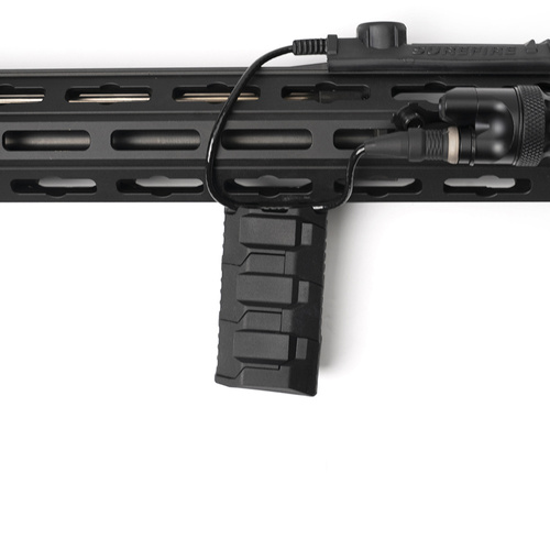 Strike Industries - Strike Stacked Angled CMS Front Grip - M-LOK - Schwarz - SI-AR-CMS-SAF