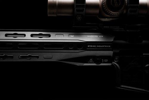 Strike Industries - Aluminium Handschutz Gridlok LITE 8.5" - AR-15 - Schwarz - SI-GRIDLOK-LITE-8.5-BK