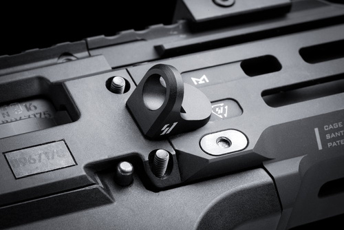 Strike Industries - Angled Quick Detach for Scorpion EVO 3 - Black - SI-CEVO-AQD