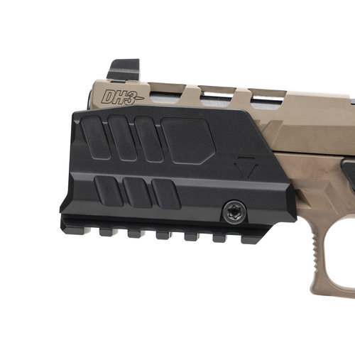 Strike Industries - Blast Shield for SMC Alfa/Bravo Pistols - Black - SI-SMC-BS-S