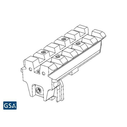 Strike Industries - Visierhalterung hinten - G17/18 - Schwarz - SI-GSR