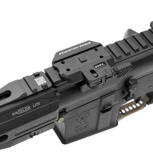 Strike Industries - Montaż QD do kolimatorów T1/T2 - Picatiny - Czarny - SI-T1-QDRA-BK