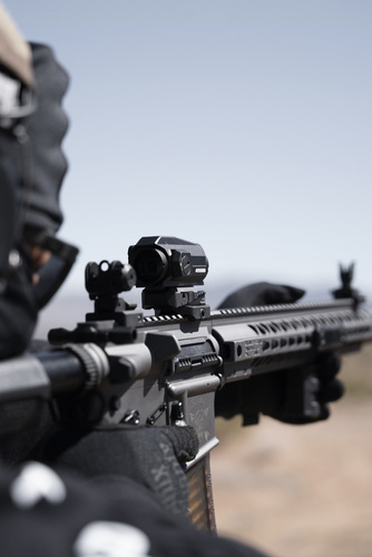 Strike Industries - Variable Höhe Halterung für Rotpunktvisier Variable Optic Mount - Picatinny - Aluminium - Schwarz - SI-T1-VOM-BK