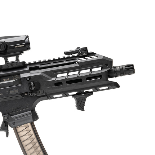 Strike Industries - Handschutz für CZ Scorpion EVO 3 - S1-3 - Polymer Extreme - Schwarz - SI-CEVO-POLY-HG-6-BK