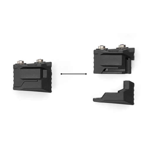 Strike Industries - Strike Stacked Angled CMS Front Grip - M-LOK - Schwarz - SI-AR-CMS-SAF