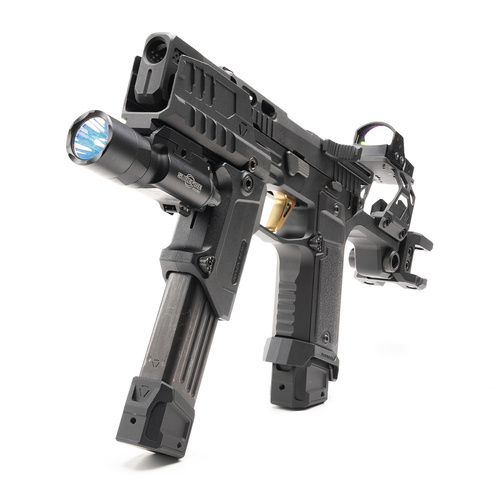 Strike Industries - Strahlenschutzschild Hyper für SMC Alfa/Bravo Pistolen - Schwarz - SI-SMC-BS-S