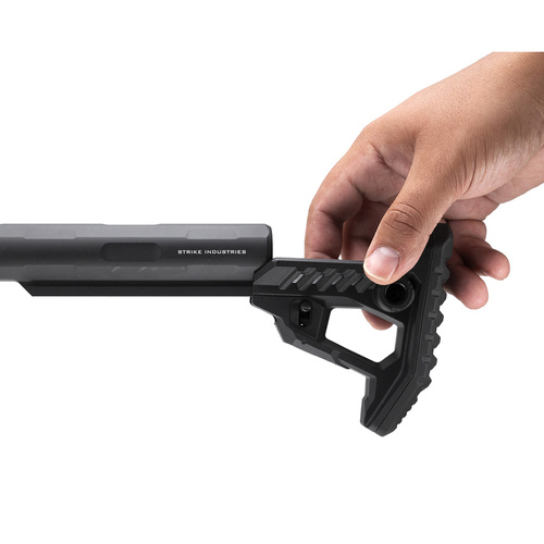 Strike Industries - Strike Polymer Pit Stock Lightweight PDW Buttstock - Black - SI-STRIKE-POLY-PIT-BK