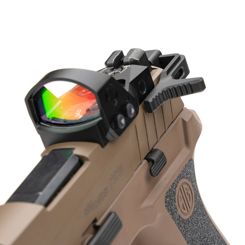 Strike Industries - Obustronna rączka przeładowania do pistoletu Sig Sauer P320 - Czarna - SI-P320-CH