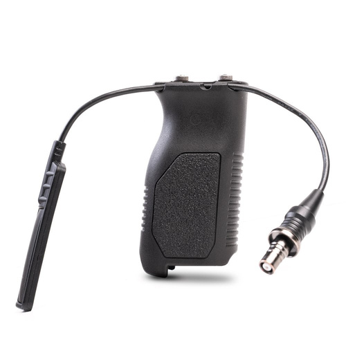 Strike Industries - M-LOK Angled Vertical Grip - Lang - FDE - SI-AR-CMAG-L