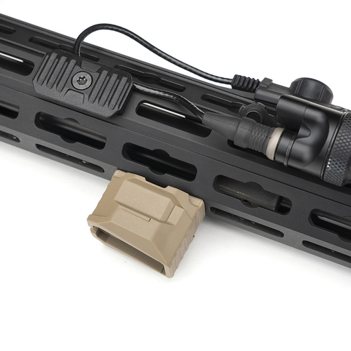 Strike Industries - Strike Stacked Angled CMS Front Grip - M-LOK - FDE - SI-AR-CMS-SAF-FDE