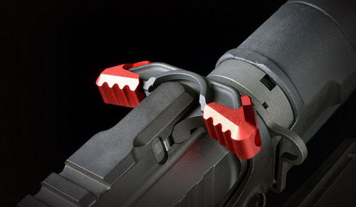 Strike Industries - ISO Tab for Latchless Charging Handle - Red