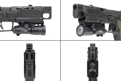 Strike Industries - Blast Shield for SMC Alfa/Bravo Pistols - Black - SI-SMC-BS-S