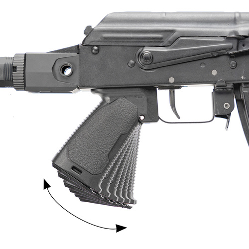 Strike Industries - Multi-Angle Pistol Grip for AK - Black - SI-AK-MAPG-BK