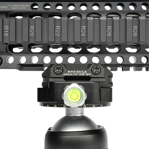 Strike Industries - Adapter dla Picatinny Arca oraz 1/4" i 3/8" - QD Sling - SI-ARCA-TRI-PADA-BK