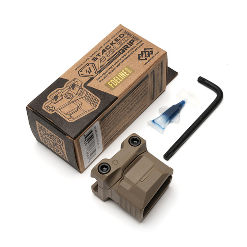 Strike Industries - Chwyt przedni Strike Stacked Angled CMS - Picatinny - FDE - SI-AR-CMS-PSAF-FDE