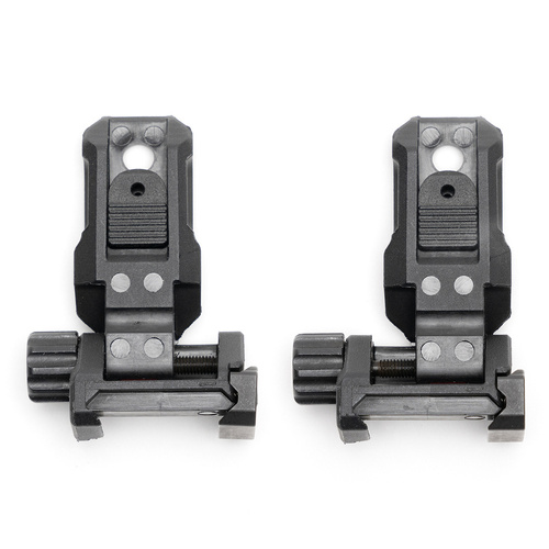 Strike Industries - Strike Polymer Backup Sights - Foldable - Picatinny - Black - SI-SPBUS
