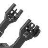 Strike Industries - Sidewinder II BUIS Backup Iron Sights - Black - SIDEWINDERII-BK