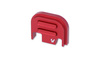 Strike Industries - Slide Cover Plate V2 for Glock - Red - SI-GSP-V2-RED