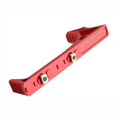 Strike Industries - SI LINK Gebogener KeyMod / M-LOK Vordergriff - Rot - LINK-CFG-RED
