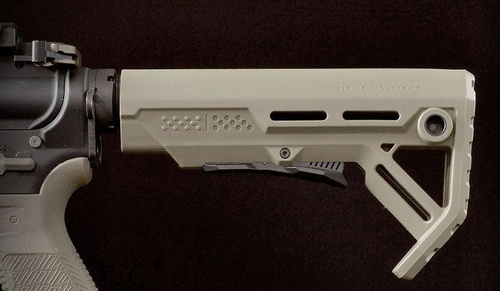 Strike Industries - Kolba MOD1 Stock - FDE/Czarny - SI-STRIKE-ES-MOD1FDE-BK