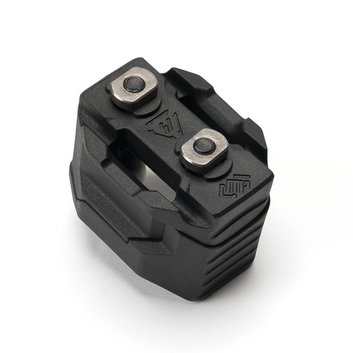 Strike Industries - Strike Stacked Angled CMS Front Grip - M-LOK - Black - SI-AR-CMS-SAF