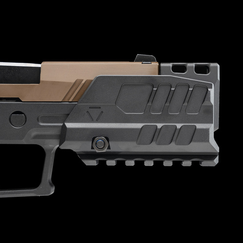 Strike Industries - Blast Shield for SMC Alfa/Bravo Pistols - Black - SI-SMC-BS-S