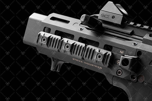 Strike Industries - LINK Abdeckung für M-LOK / KeyMod-Schienen - 5 Stück - Schwarz - SI-LINK-COVER-BK