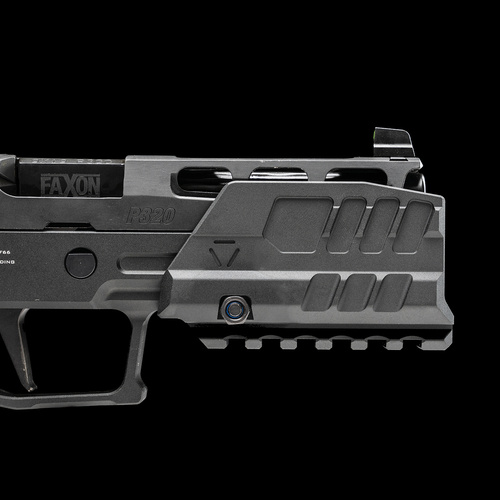 Strike Industries - Osłona wylotowa do pistoletu - SMC Alfa/Bravo - Czarny - SI-SMC-BS-S