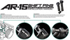 Strike Industries - Shift Pins for AR-15 - Black - SI-AR15-SHIFT-BK