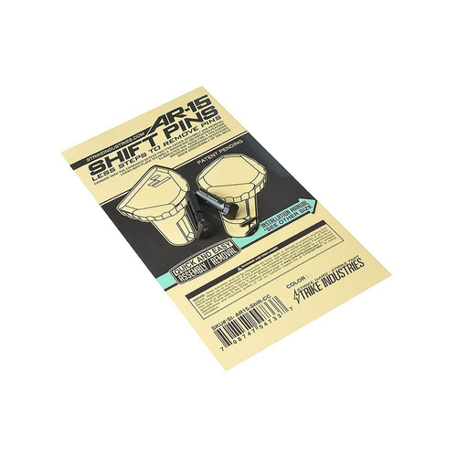 Strike Industries - Shift Pins for AR-10 - Black - SI-AR10-SHIFT-BK