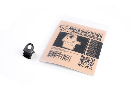 Strike Industries - Angled Quick Detach for Scorpion EVO 3 - Black - SI-CEVO-AQD
