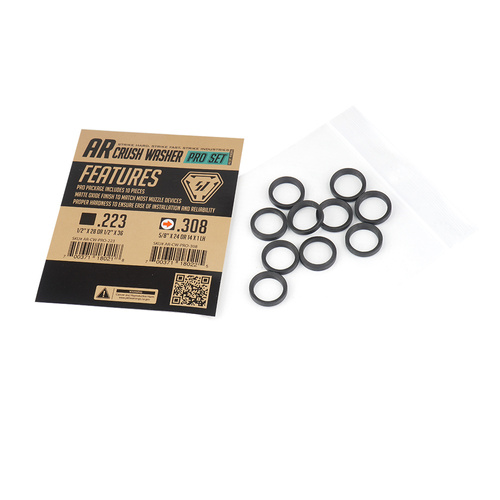 Strike Industries - AR .308 Crush Washer Pro Set - 10 pieces - AR-CW-PRO-308