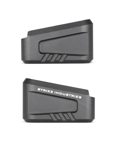 Strike Industries - Magazine Foot EMP LED for Glock with Flashlight - Black - SI-EMP-LED-BK