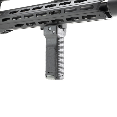 Strike Industries - Strike Foregrip mit Zweibein - Schwarz - SI-AR-AL-BIPOD-GY