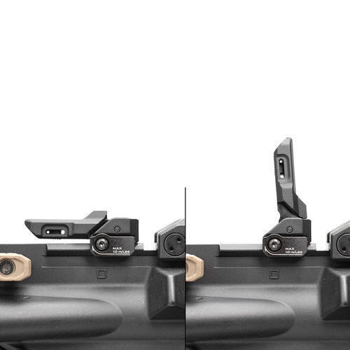 Strike Industries - Strike Polymer Backup Sights - Klappvisier - Picatinny - Schwarz - SI-SPBUS