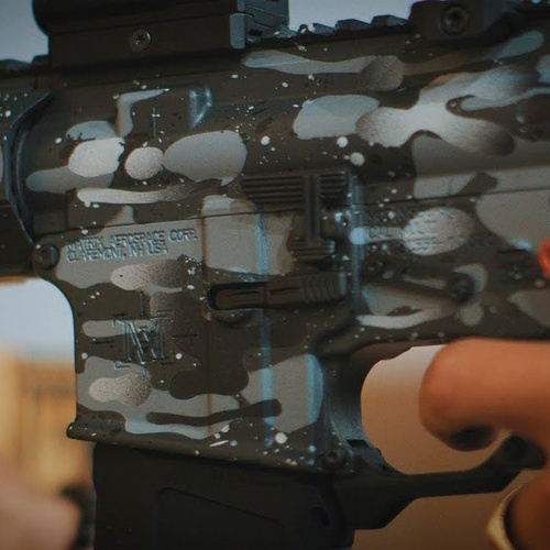 Strike Industries - AMBI AR-15 Beidhändiger Magazinverschluss - Rot - SI-AR-AMBI-MR-RED