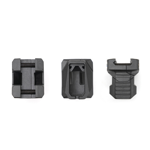 Strike Industries - Strike Stacked Angled Grip CMS - Picatinny - Schwarz - SI-AR-CMS-PSAF-BK