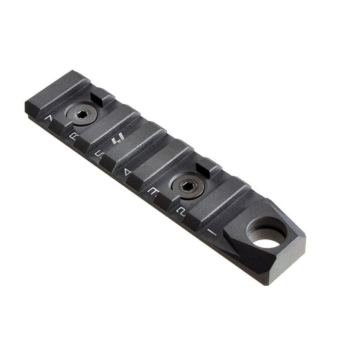 Strike Industries - LINK KeyMod & M-Lok Schiene 7 Schlitze QD - Schwarz